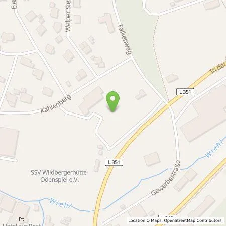 Standortübersicht der Tankstelle ALDI SÜD Immobilienverwaltungs-GmbH & Co. oHG in 51580 Reichshof