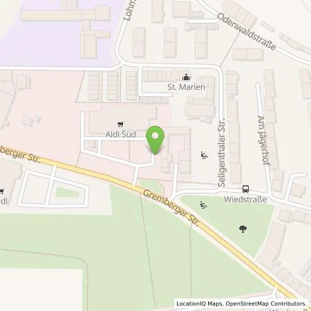 Standortübersicht der Tankstelle ALDI SÜD Immobilienverwaltungs-GmbH & Co. oHG in 51105 Köln