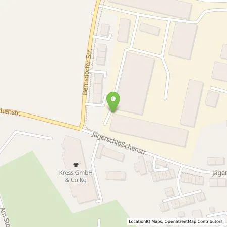 Standortübersicht der Tankstelle senso energy GmbH & Co. KG in 09125 Chemnitz