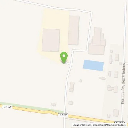 Standortübersicht der Tankstelle MFB Service & Vertriebs GmbH & Co.KG in 15936 Dahme /Mark