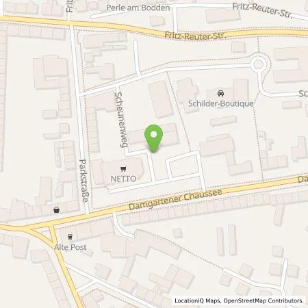 Standortübersicht der Tankstelle Vattenfall Smarter Living GmbH in 18311 Ribnitz-Damgarten