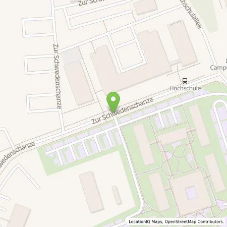 Standortübersicht der Tankstelle SWS Energie GmbH in 18435 Stralsund