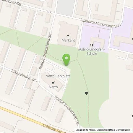 Standortübersicht der Tankstelle Vattenfall Smarter Living GmbH in 23968 Wismar