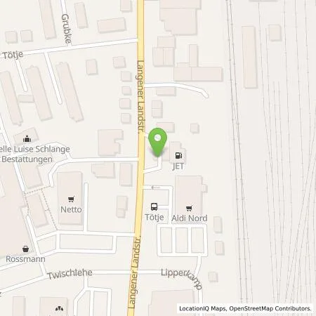 Standortübersicht der Tankstelle ALDI Nord Deutschland Stiftung & Co. KG in 27580 BREMERHAVEN