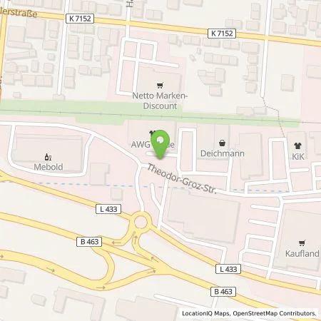 Standortübersicht der Tankstelle Vattenfall Smarter Living GmbH in 72458 Albstadt