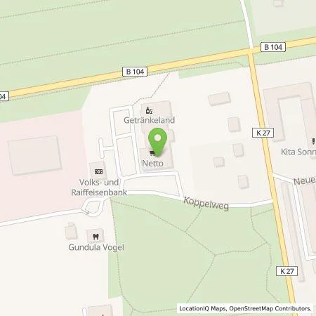 Standortübersicht der Tankstelle Vattenfall Smarter Living GmbH in 18279 Lalendorf