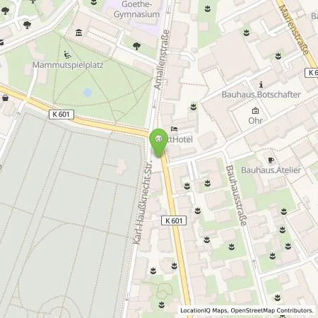 Standortübersicht der Tankstelle Stadtwerke Weimar Stadtversorgungs-GmbH in 99423 Weimar