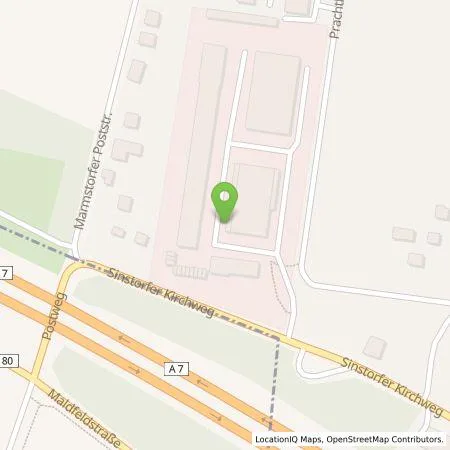 Standortübersicht der Tankstelle The Charging Project aHW GmbH in 21077 Hamburg