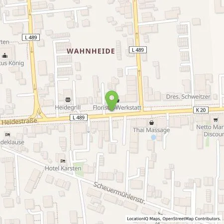 Standortübersicht der Tankstelle TankE GmbH in 51147 Köln