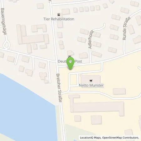 Standortübersicht der Tankstelle Vattenfall Smarter Living GmbH in 29633 Munster