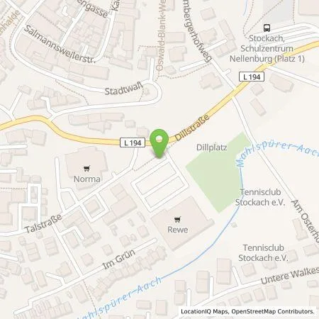 Standortübersicht der Tankstelle EnBW mobility+ AG und Co.KG in 78333 Stockach