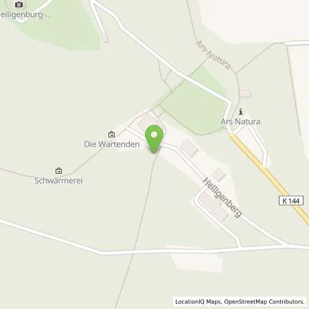 Standortübersicht der Tankstelle EAM Natur Energie GmbH in 34587 Felsberg