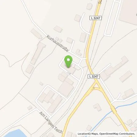 Standortübersicht der Tankstelle EWE Go GmbH in 98553 Schleusingen