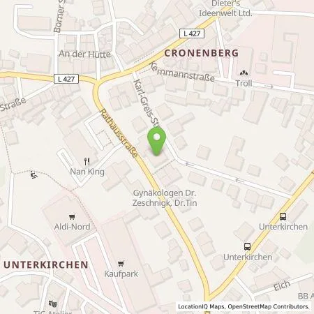 Standortübersicht der Tankstelle Stadtsparkasse Wuppertal Anstalt des öffentlichen Rechts in 42349 Wuppertal