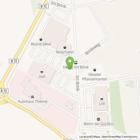 Standortübersicht der Tankstelle Vattenfall Smarter Living GmbH in 26835 Hesel