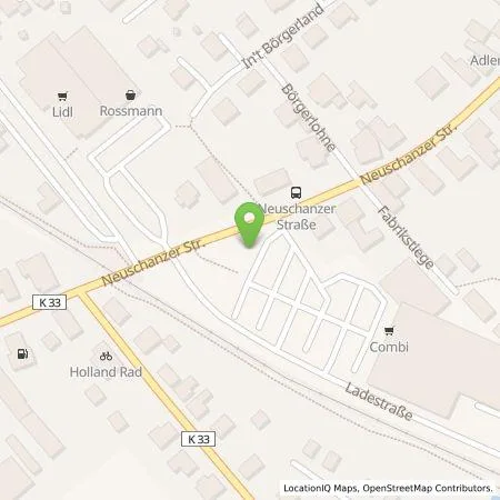 Standortübersicht der Tankstelle Vattenfall Smarter Living GmbH in 26831 Bunde