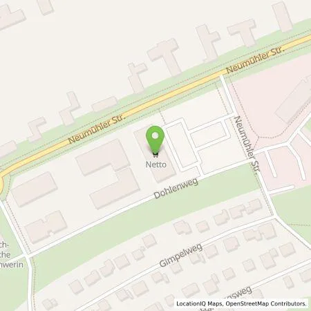 Standortübersicht der Tankstelle Vattenfall Smarter Living GmbH in 19057 Schwerin