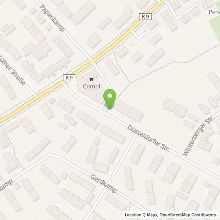 Standortübersicht der Tankstelle Vattenfall Smarter Living GmbH in 33647 Bielefeld