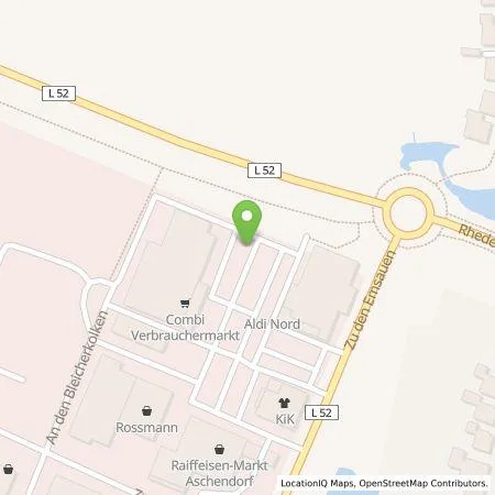 Standortübersicht der Tankstelle Vattenfall Smarter Living GmbH in 26871 Aschendorf