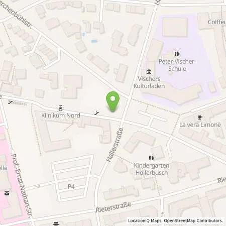 Standortübersicht der Tankstelle N-ERGIE Aktiengesellschaft in 90419 Nürnberg