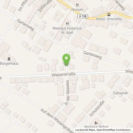 Standortübersicht der Tankstelle Charge and Co GmbH in 54453 Nittel