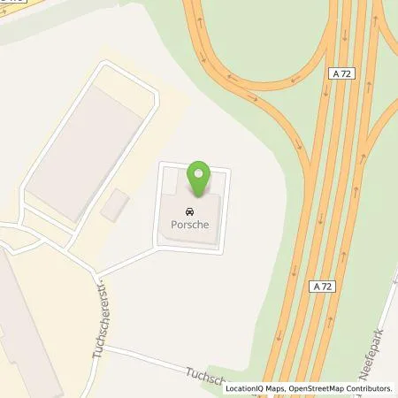 Standortübersicht der Tankstelle Kamps Sportwagenzentrum Chemnitz GmbH & Co. KG in 09116 Chemnitz