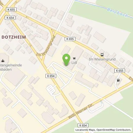 Standortübersicht der Tankstelle Lidl Dienstleistung GmbH & Co. KG in 65199 Wiesbaden