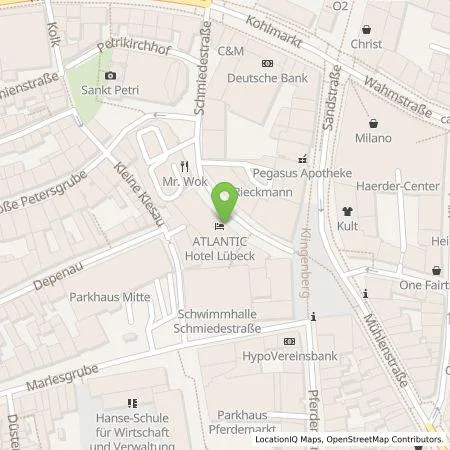 Standortübersicht der Tankstelle Wattif Europe GmbH in 23552 Lübeck