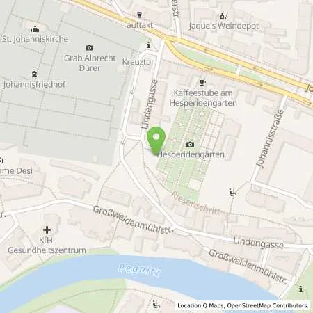 Standortübersicht der Tankstelle N-ERGIE Aktiengesellschaft in 90419 Nürnberg