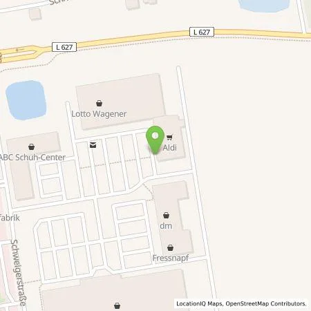 Standortübersicht der Tankstelle ALDI Nord Deutschland Stiftung & Co. KG in 38302 Wolfenbüttel