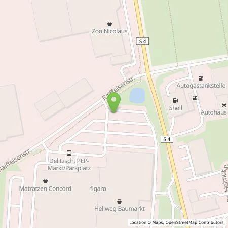 Standortübersicht der Tankstelle Bilkraft GmbH in 04509 Delitzsch