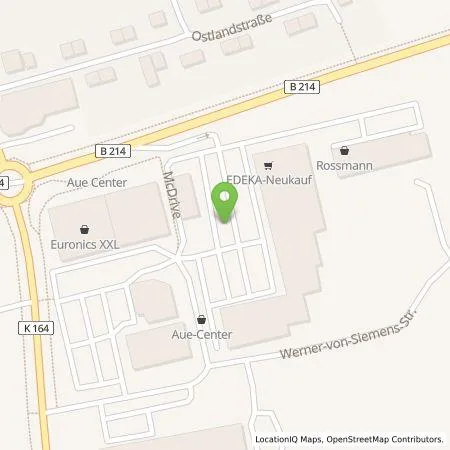 Standortübersicht der Tankstelle EWE Go GmbH in 49584 Fürstenau