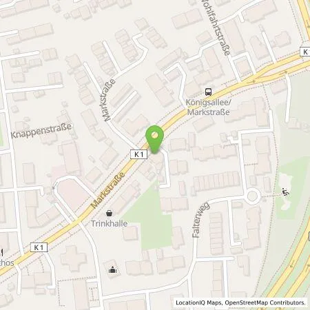 Standortübersicht der Tankstelle eze.network GmbH in 44801 Bochum