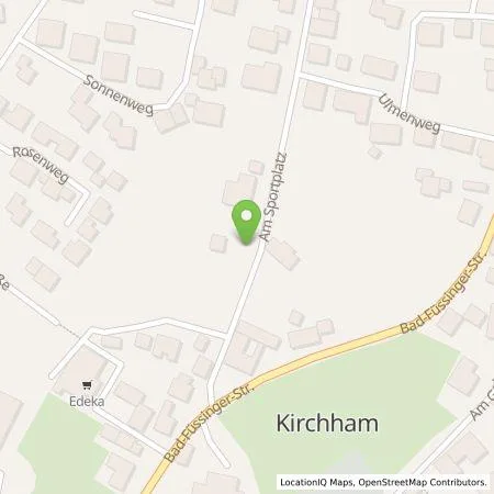Standortübersicht der Tankstelle Energie Südbayern GmbH in 94148 Kirchham