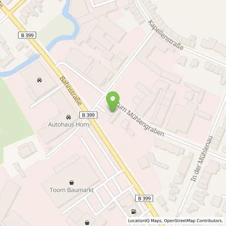 Standortübersicht der Tankstelle Fred Pfennings GmbH & Co. KG in 52355 Düren