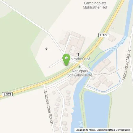 Standortübersicht der Tankstelle Sanders Mocken GmbH & Co KG in 41372 Niederkrüchten