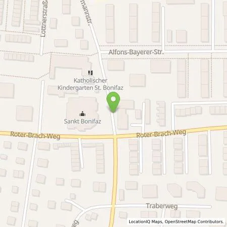 Standortübersicht der Tankstelle REWAG KG in 93049 Regensburg