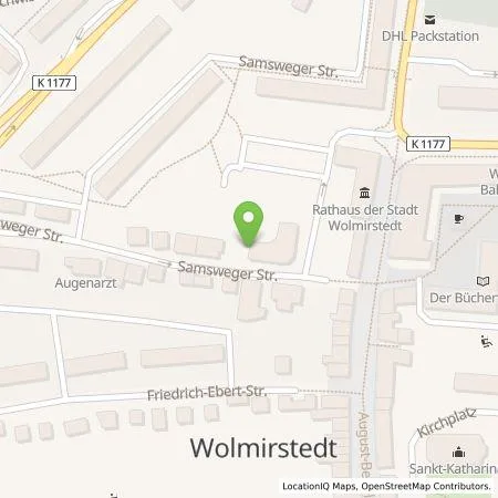 Standortübersicht der Tankstelle Avacon AG in 39326 Wolmirstedt