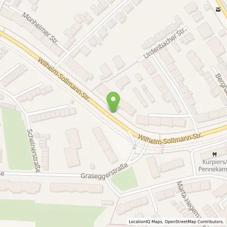 Standortübersicht der Tankstelle TankE GmbH in 50737 Köln