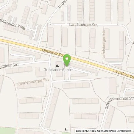 Standortübersicht der Tankstelle Vonovia Energie Service GmbH in 53119 Bonn