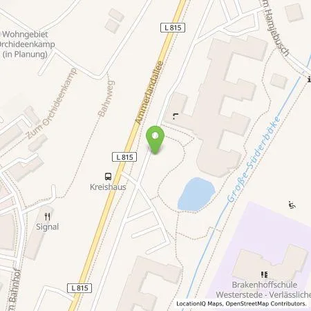 Standortübersicht der Tankstelle EWE Go GmbH in 26655 Westerstede