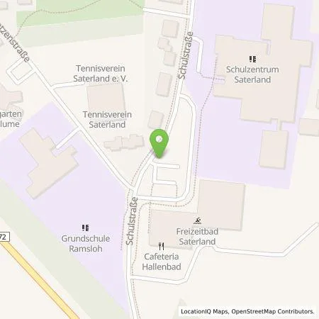 Standortübersicht der Tankstelle EWE Go GmbH in 26683 Saterland