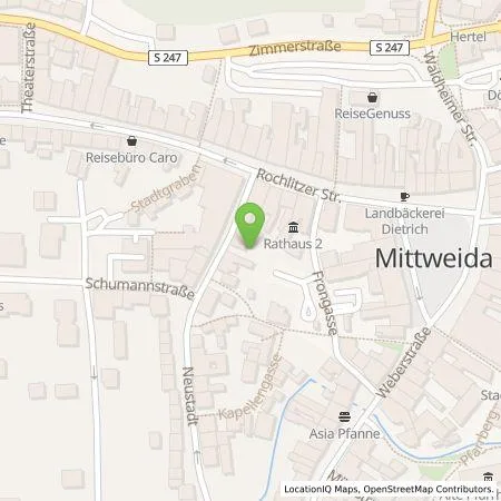 Standortübersicht der Tankstelle senso energy GmbH & Co. KG in 09648 Mittweida