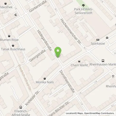 Standortübersicht der Tankstelle Stadtwerke Duisburg AG in 47226 Duisburg