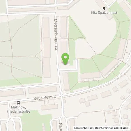 Standortübersicht der Tankstelle Stadtwerke Malchow GmbH in 17213 Malchow