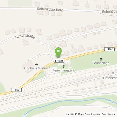 Standortübersicht der Tankstelle Energieversorgung Apolda GmbH in 99518 Großheringen