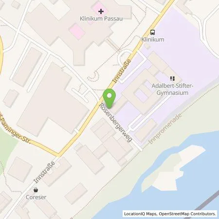 Standortübersicht der Tankstelle Mer Germany GmbH in 94032 Passau