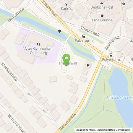 Standortübersicht der Tankstelle EWE Go GmbH in 26122 Oldenburg (Oldb)