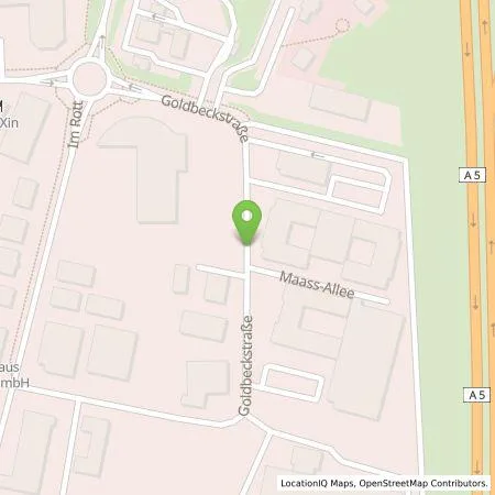 Standortübersicht der Tankstelle EWE Go GmbH in 69493 Hirschberg