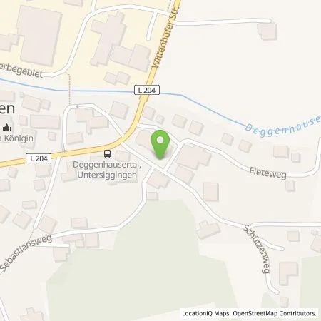 Standortübersicht der Tankstelle STADTWERK MOBILITY PLUS GmbH & Co. KG in 88693 Deggenhausertal